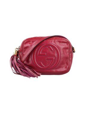 Gucci Soho Rose Red Patent Messenger